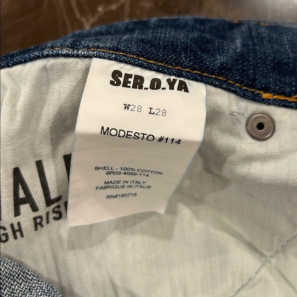 SER.O.YA Blue Denim Jeans - Picture 11 of 15